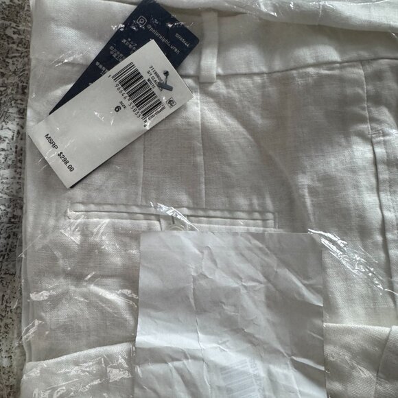 Polo Ralph Lauren Women Pleated Linen Parallel Trousers - Trousers for Women - Picture 5 of 6